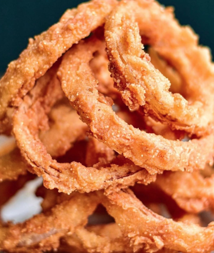 Order Onion Rings food online from Mo Irish Pub store, College Station on bringmethat.com