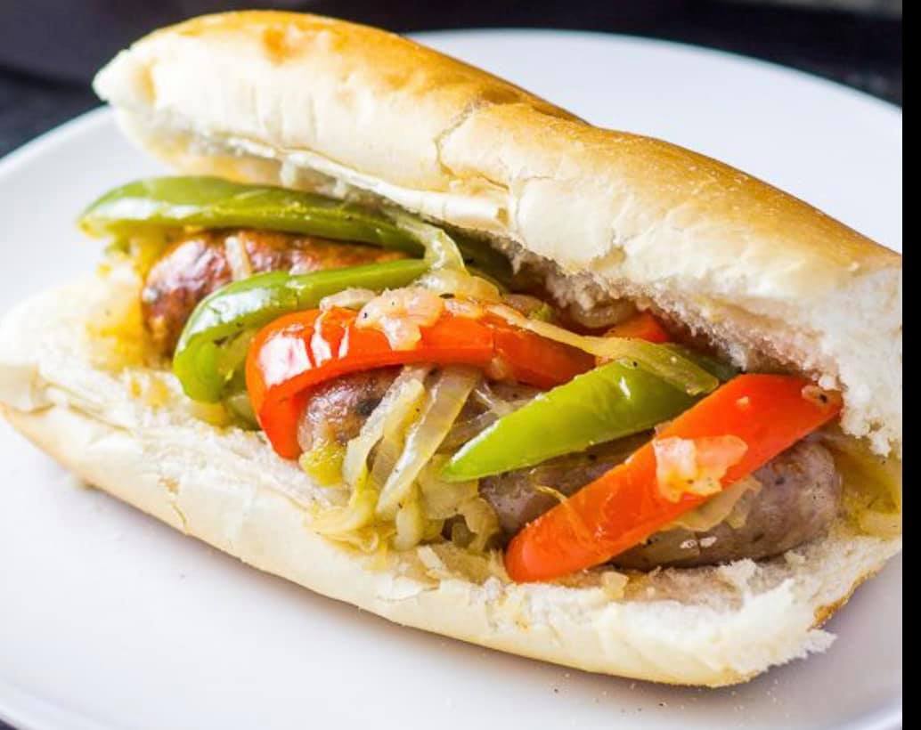 Order Italian Sausage Sandwich food online from Max's Dawg House store, Libertyville on bringmethat.com