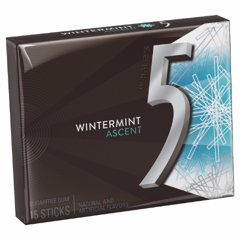 Order 5 Ascent Wintermint Gum 15 Count food online from 7-Eleven store, Chicago on bringmethat.com