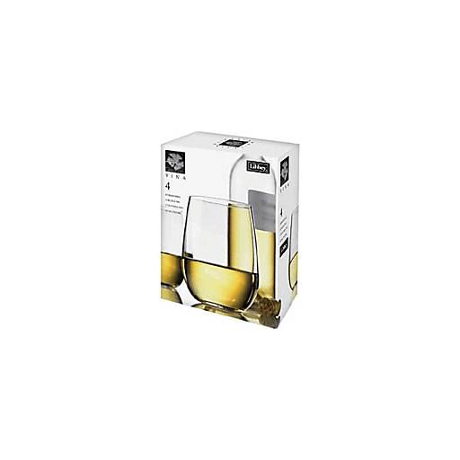 Order Libbey Vina Stemless White S/4 (17 OZ) 106076 food online from BevMo! store, Greenbrae on bringmethat.com