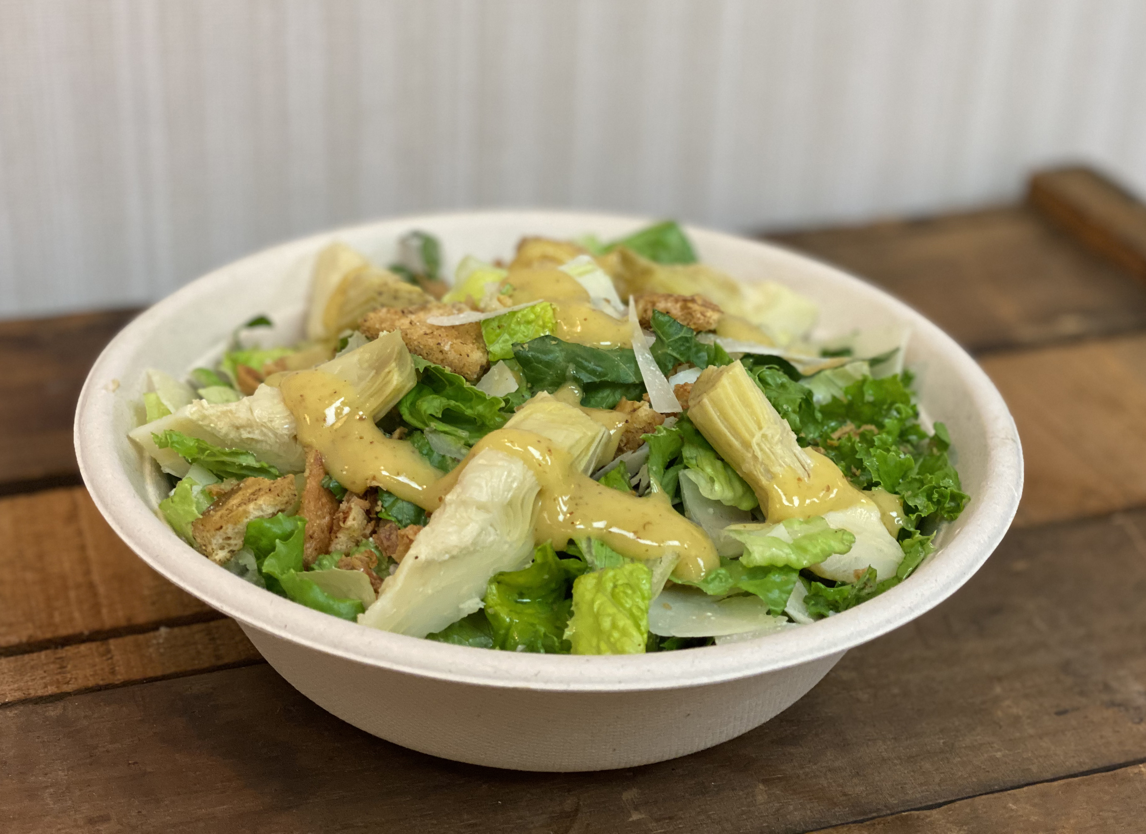 Order Grand Caesar Salad food online from The Picnic Basket store, New York on bringmethat.com