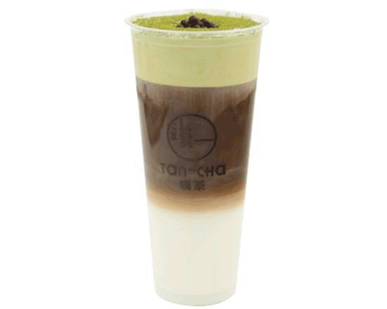 Order Frothy Matcha Cappuccino food online from Tan-Cha store, Rowland Heights on bringmethat.com