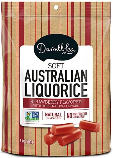 Order Darrell Lea Soft Australian Liquorice, Strawberry, 7 OZ food online from Cvs store, ALISO VIEJO on bringmethat.com