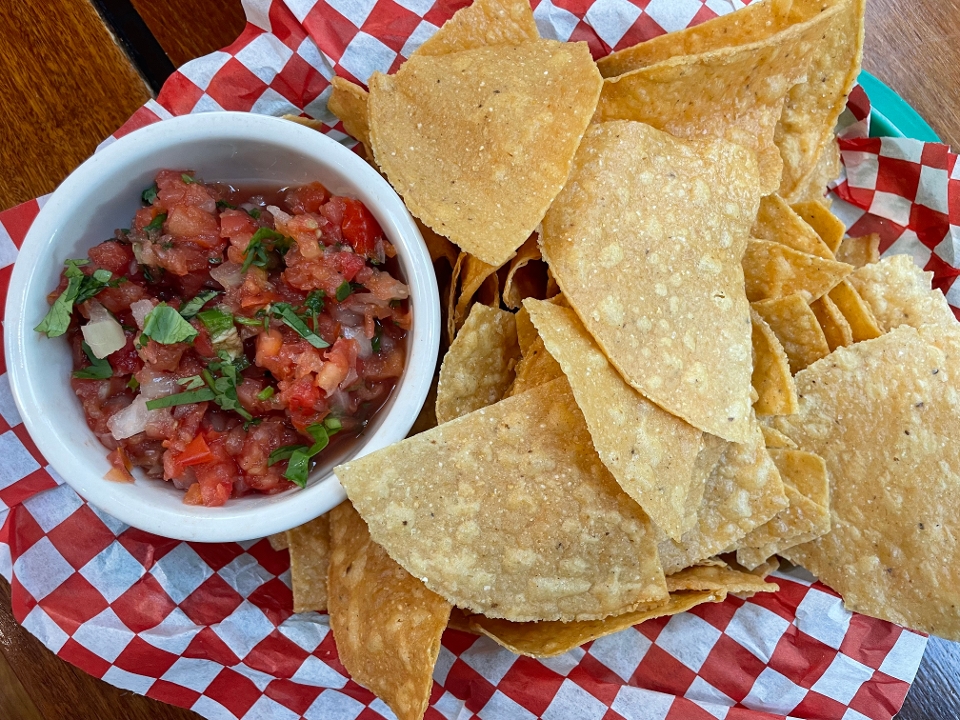 Order CHIPS & SALSA food online from Uno Dos Tacos store, San Francisco on bringmethat.com