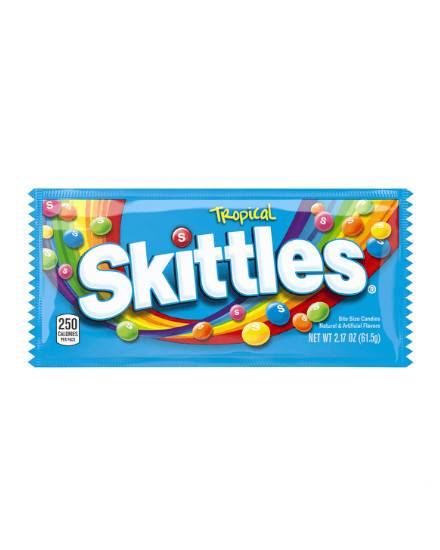 Order Skittles Tropical 2.17 oz food online from Pink Dot Logan Heights store, San Diego on bringmethat.com