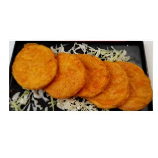 Order Tempura Sweet Potato food online from Oishi Teriyaki & Sushi store, Paramount on bringmethat.com