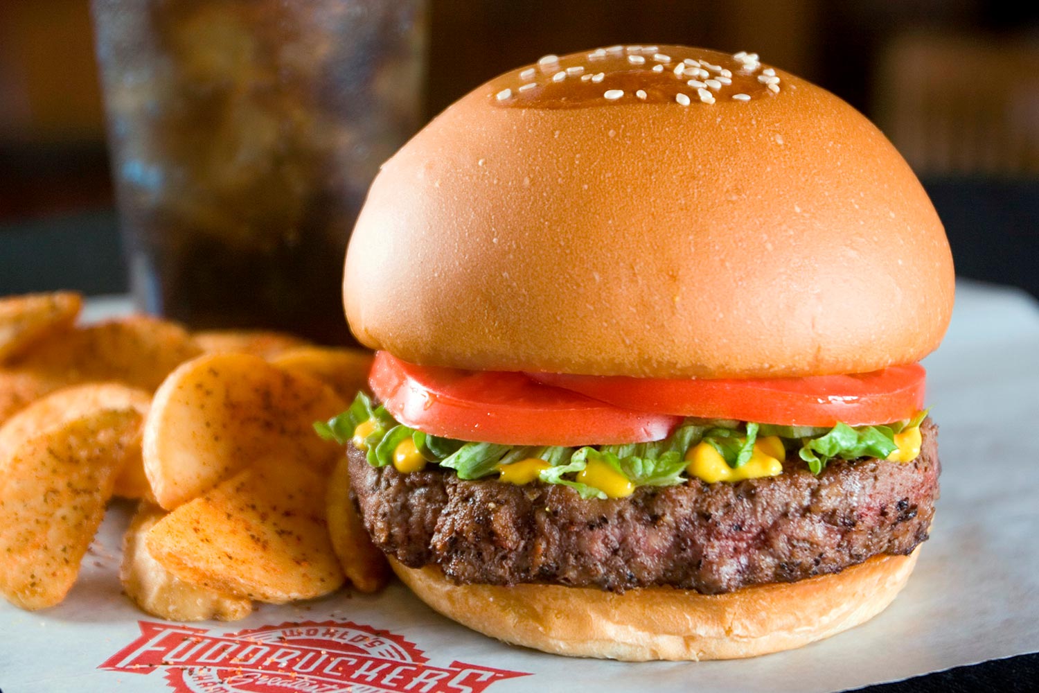 Order Build Your Own 1/3 lb. Burger food online from Fuddruckers store, Southfield on bringmethat.com