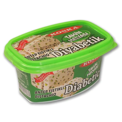 Order Diyabetick tahin (pistachio) halva food online from Nut House Co store, Bridgeview on bringmethat.com