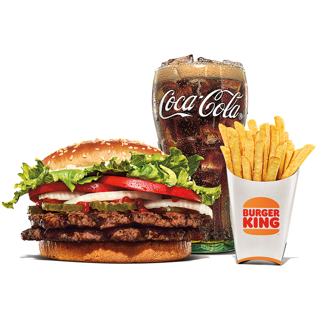 Order Double Whopper Meal food online from Burger King store, Springfield on bringmethat.com