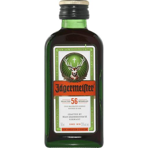 Order Jagermeister Herbal Liqueur (50 ML) 12242 food online from BevMo! store, Paso Robles on bringmethat.com
