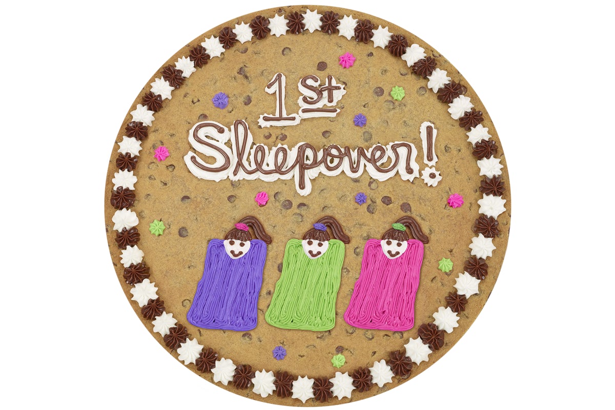Order 1st Sleepover! - O4028 food online from Great American Cookies store, Mobile on bringmethat.com