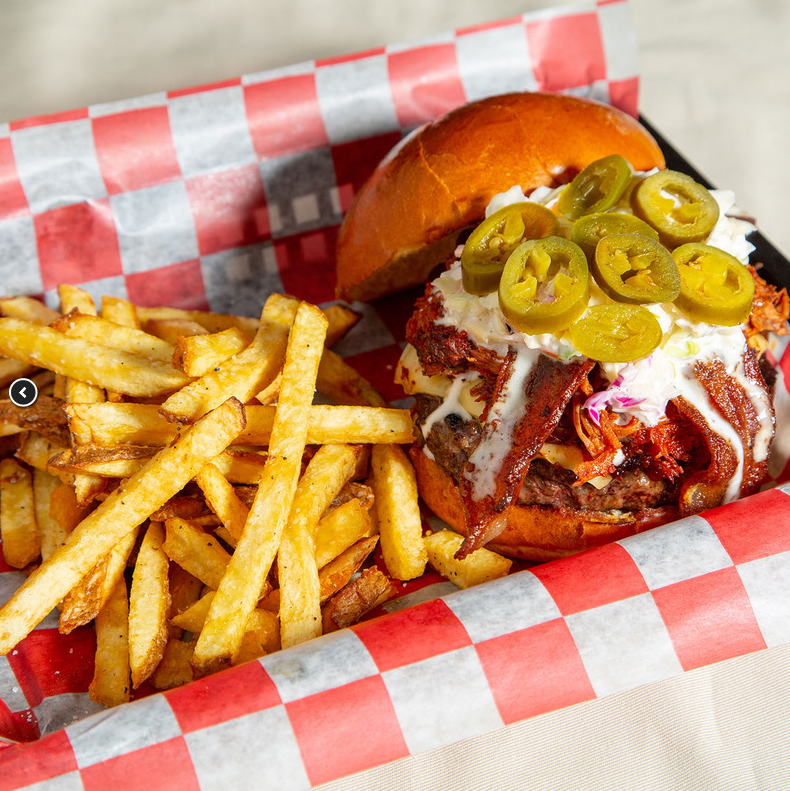 Order The Red Barn Burger food online from The Red Barn Restaurant & Brewery store, Mount Prospect on bringmethat.com