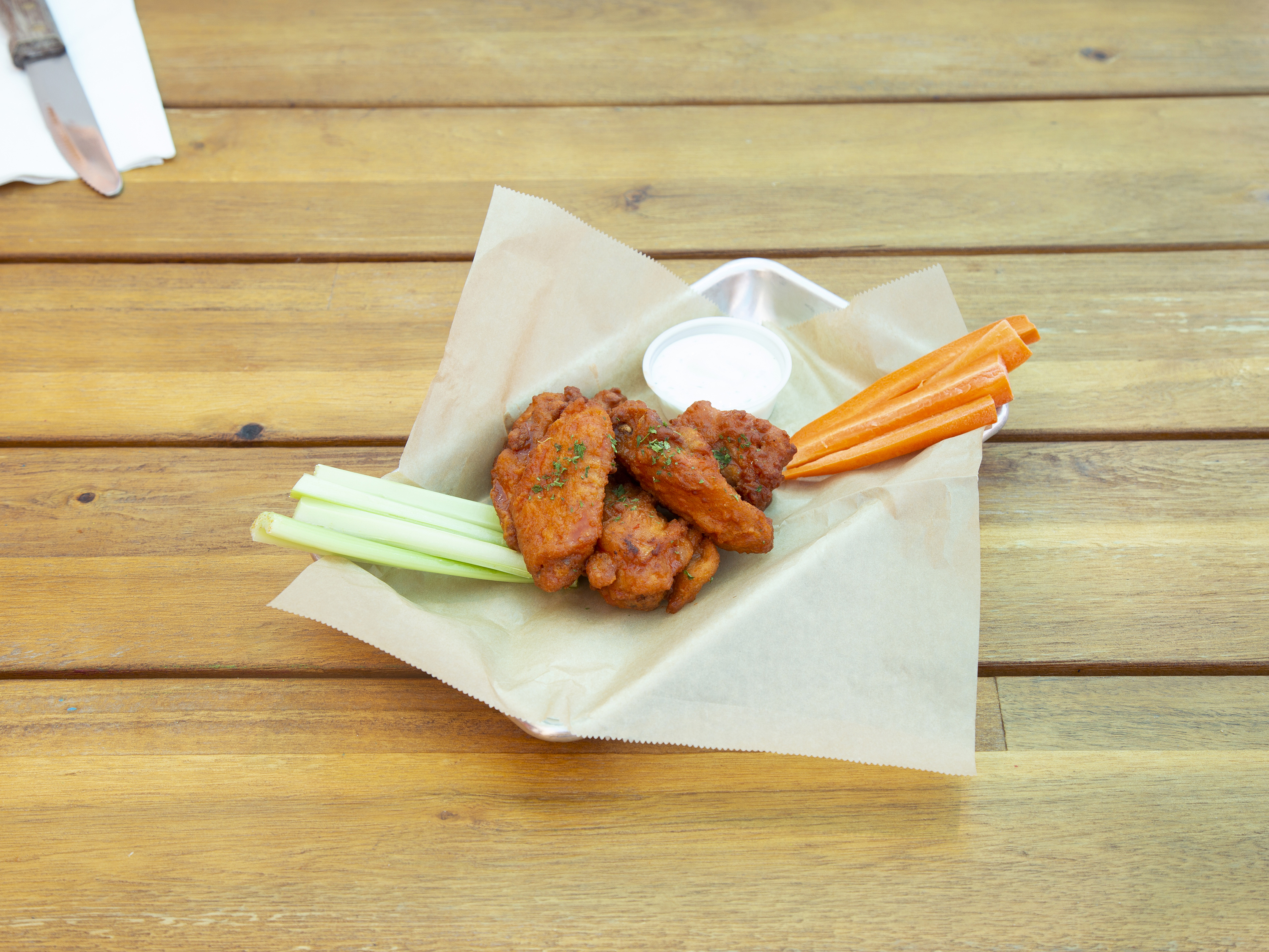 Order Chicken Wings food online from Butcher N Cheese store, San Diego on bringmethat.com