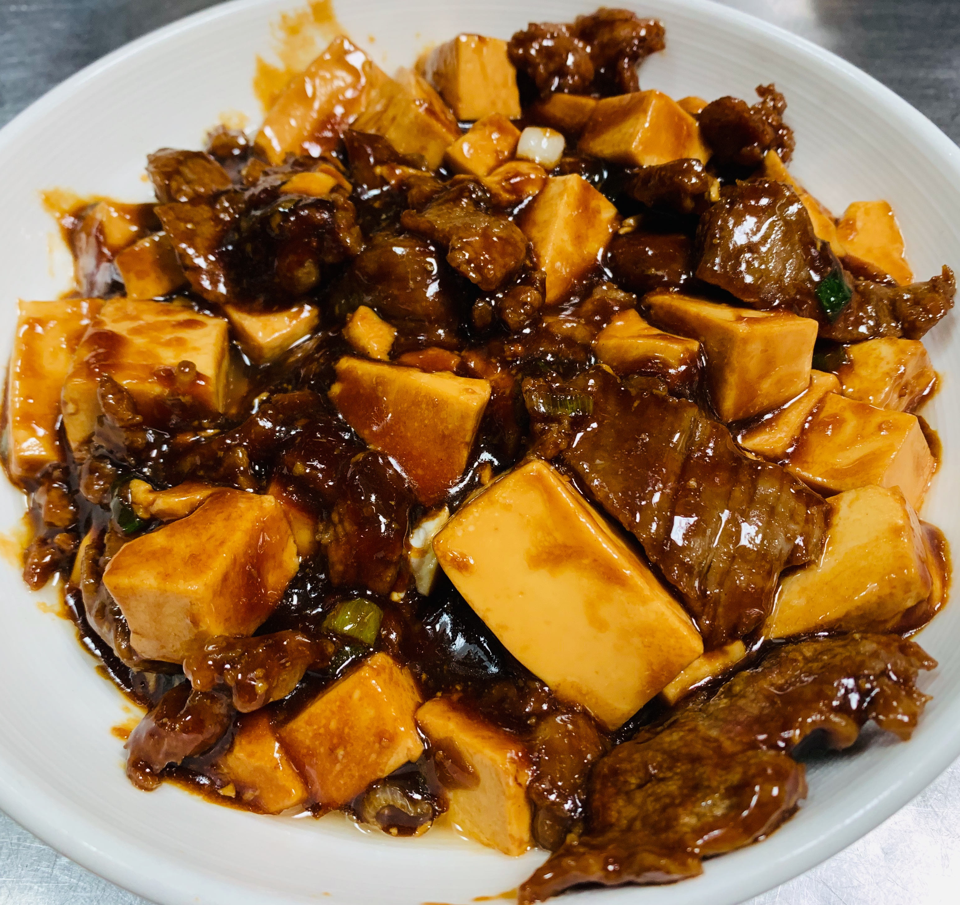 Order Beef with bean curd food online from The Bund store, Forest Hills on bringmethat.com