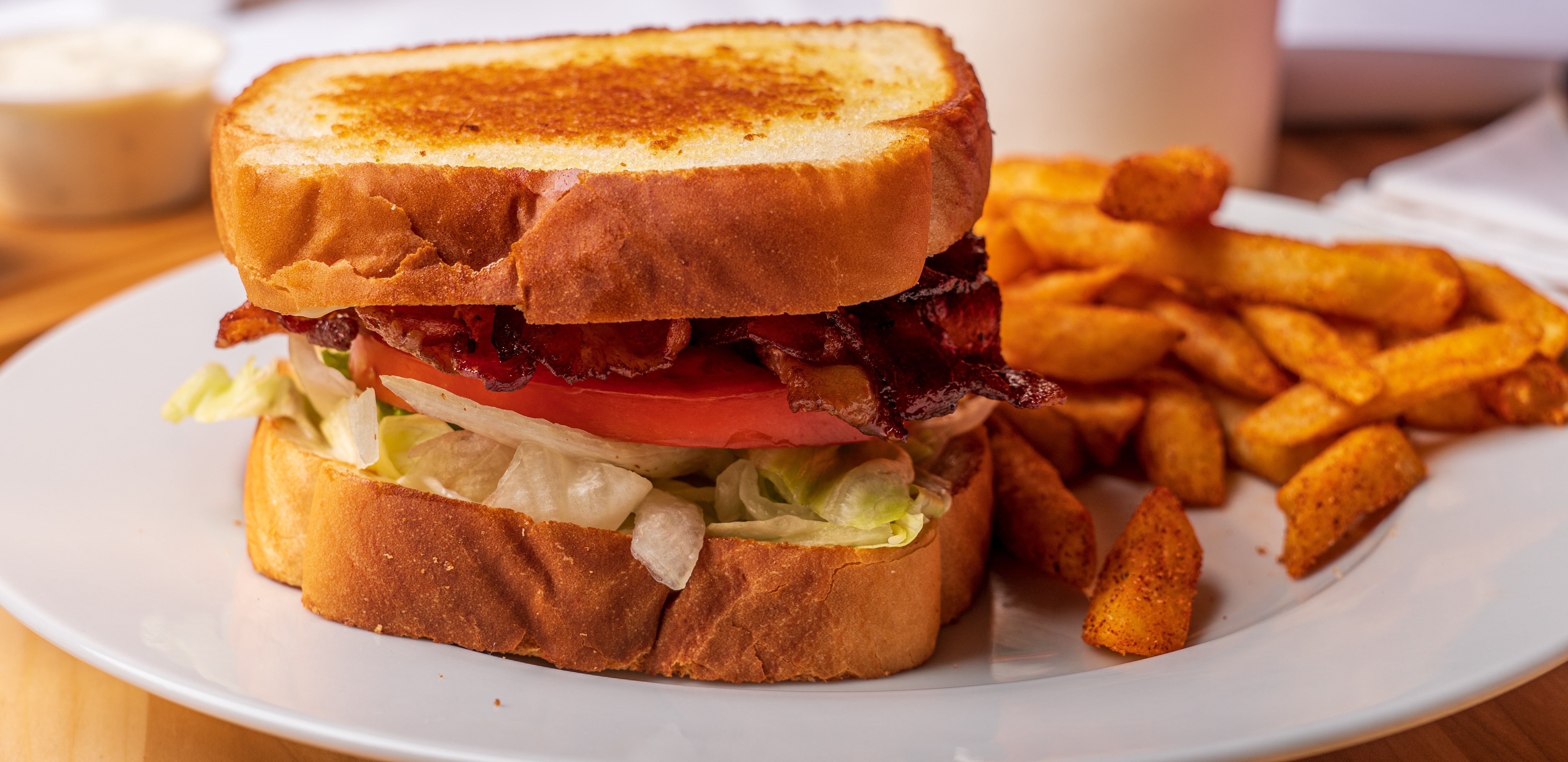 Order 9. BLT Combo food online from Wimpys Hamburgers store, Tulare on bringmethat.com