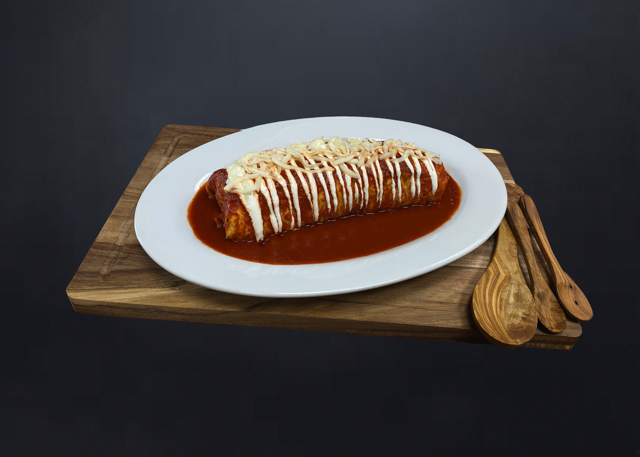 Order Wet Burrito food online from Sabor Latino 17 store, Pinole on bringmethat.com