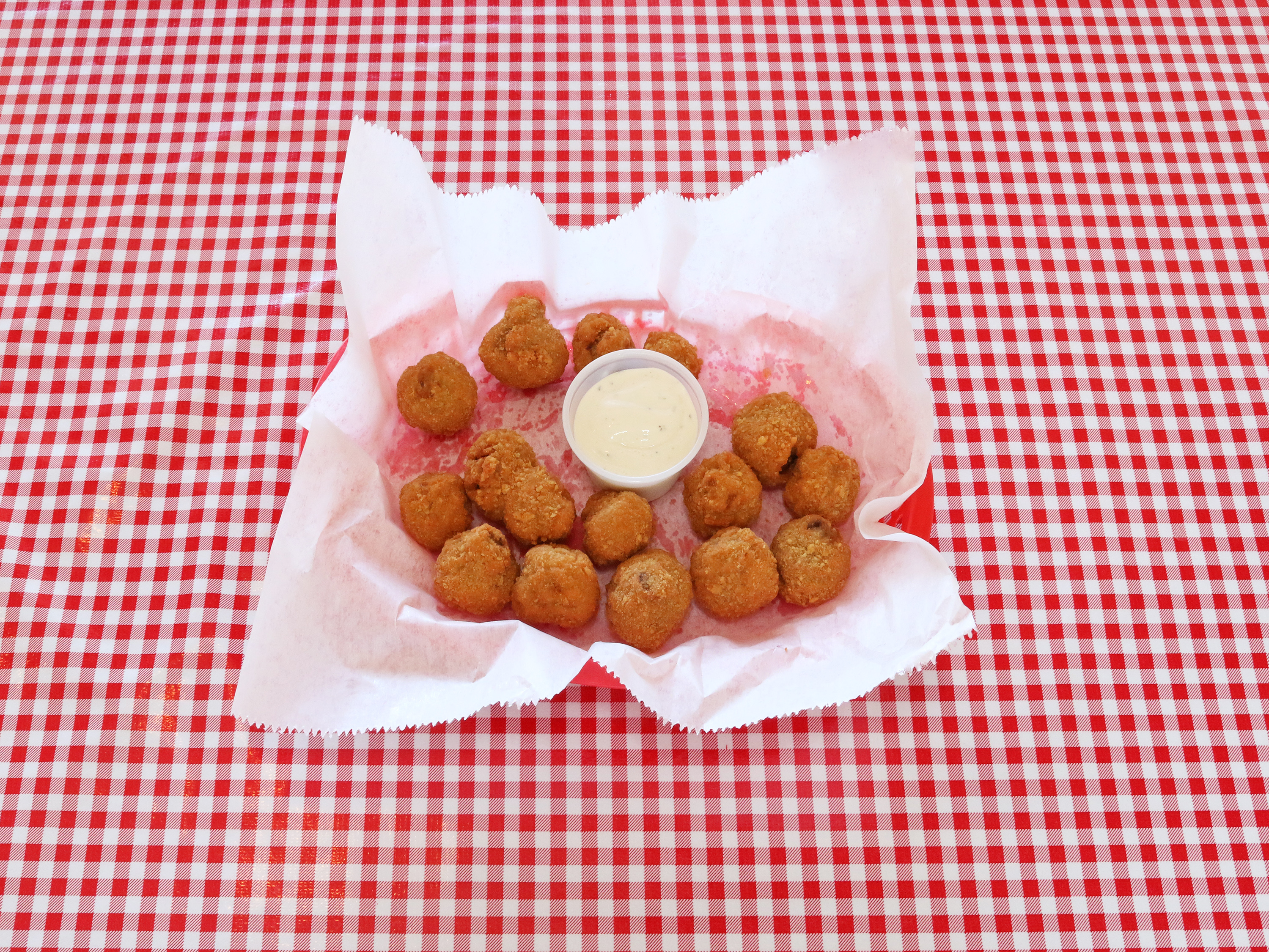 Order Breaded Mushrooms food online from Mama K's Pizza and Grille store, Gurnee on bringmethat.com