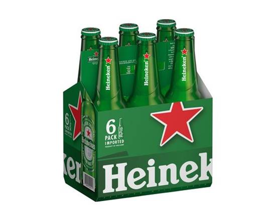Order Heineken 6 Pack Bottles food online from Chevron Extramile store, Granada Hills on bringmethat.com