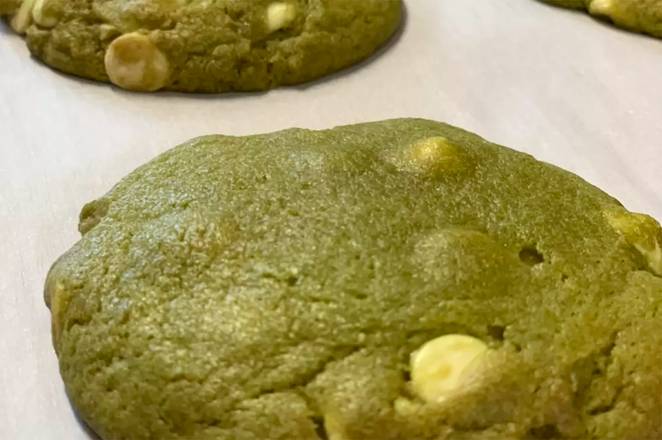 Order Matcha White Chocolate Cookie food online from Spro Coffee Lab store, San Francisco on bringmethat.com