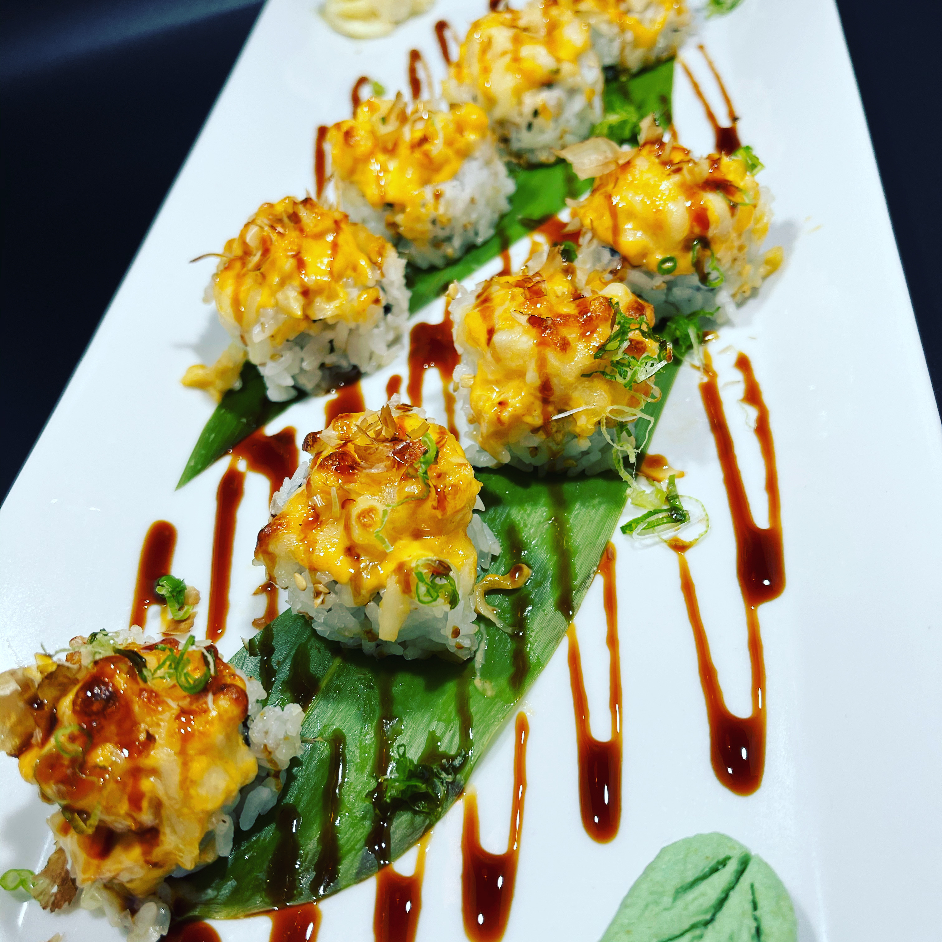 Order Volcano Roll food online from Tsuki Sushi store, Lombard on bringmethat.com