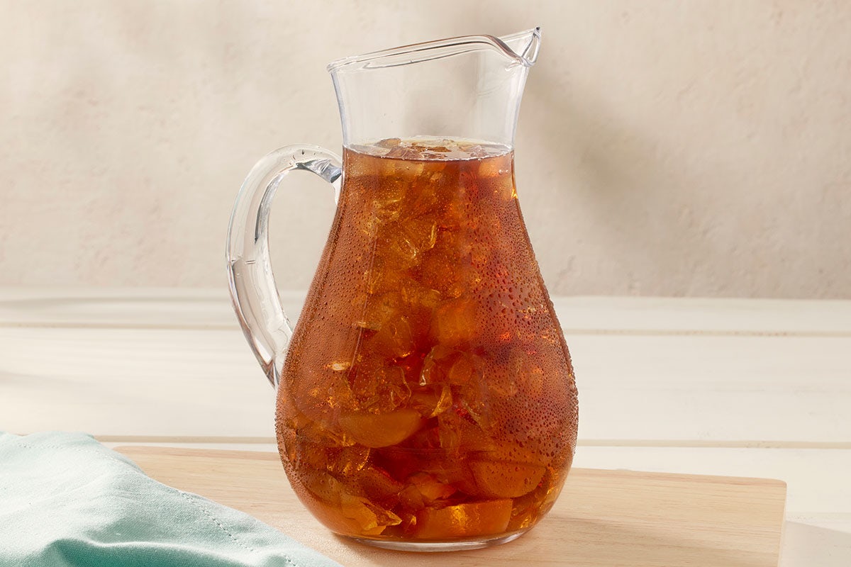 Order Freshly Brewed Sweet Iced Tea (Half Gallon) food online from Cracker Barrel Old Country Store store, Lithia Springs on bringmethat.com