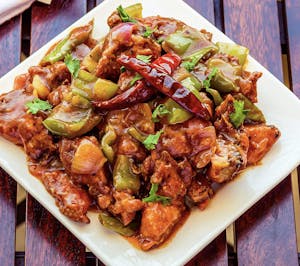 Order Chili Chicken food online from Oasis Multicuisine store, Baton Rouge on bringmethat.com