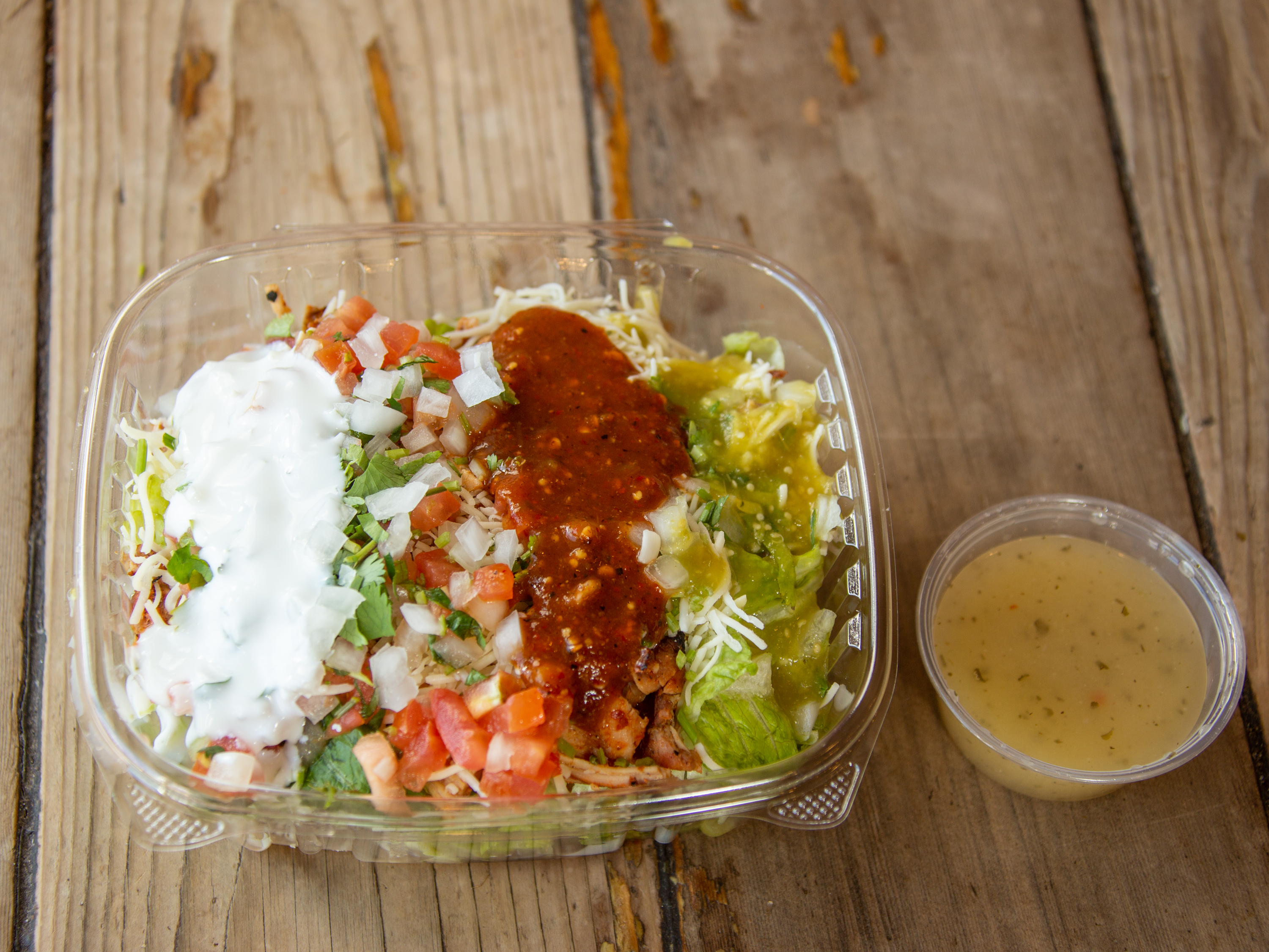 Order Salad food online from Tortilla Town store, Paso Robles on bringmethat.com
