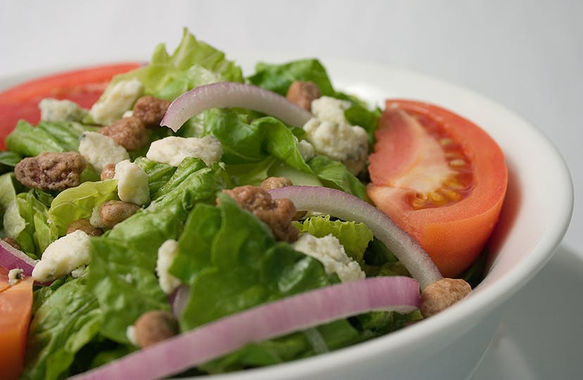 Order Broadway Bleu Cheese Salad - Small food online from NYPD Pizza store, Orlando on bringmethat.com