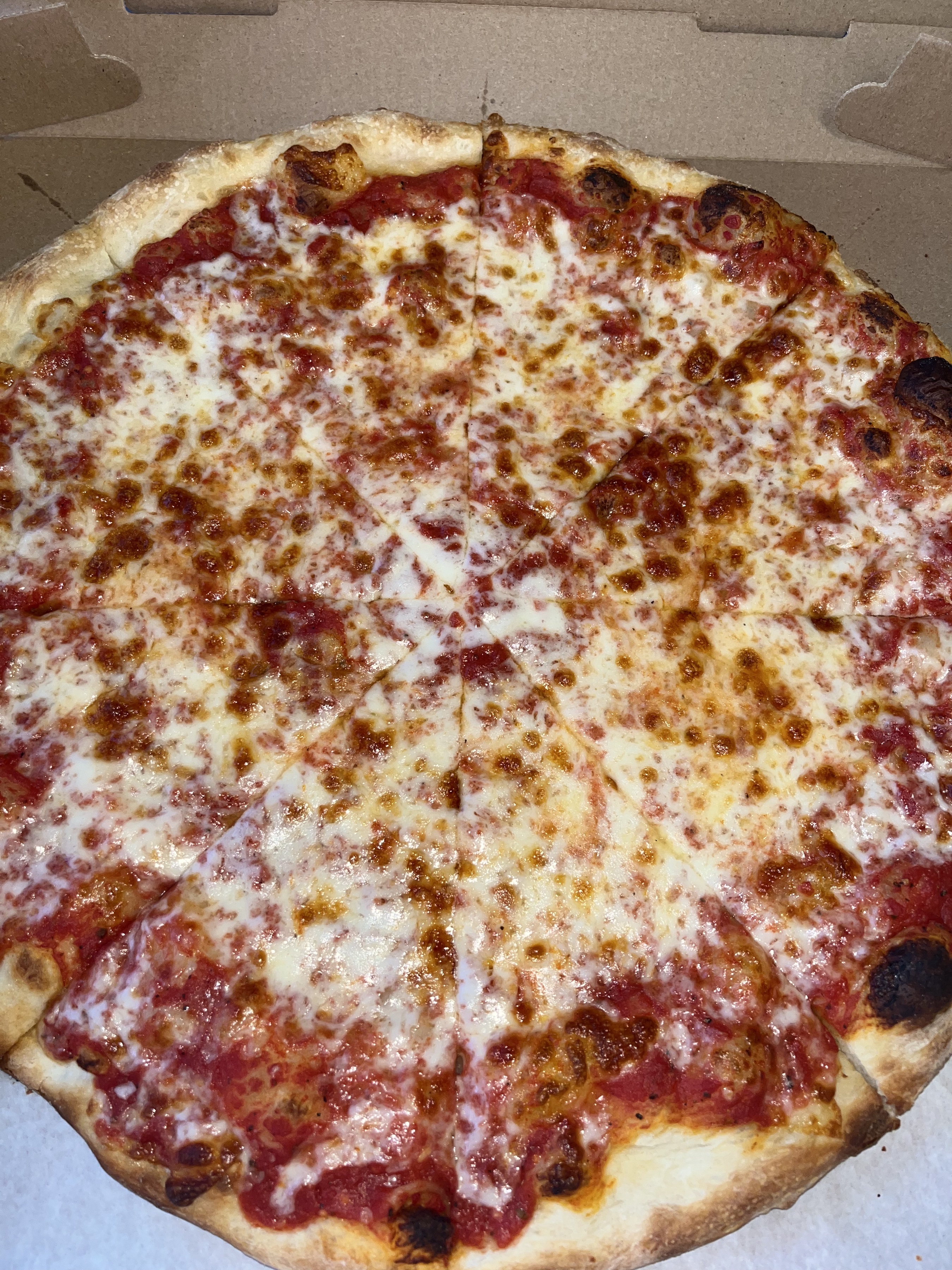 Order X-Large 20" Pizza food online from Jimmy's Grill store, New Brunswick on bringmethat.com