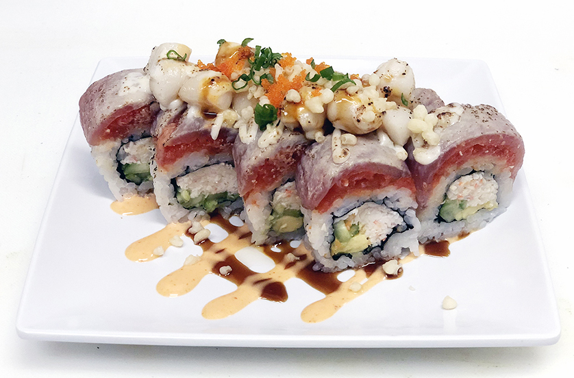 Order Lion King Roll food online from Sushi Taka store, Irvine on bringmethat.com