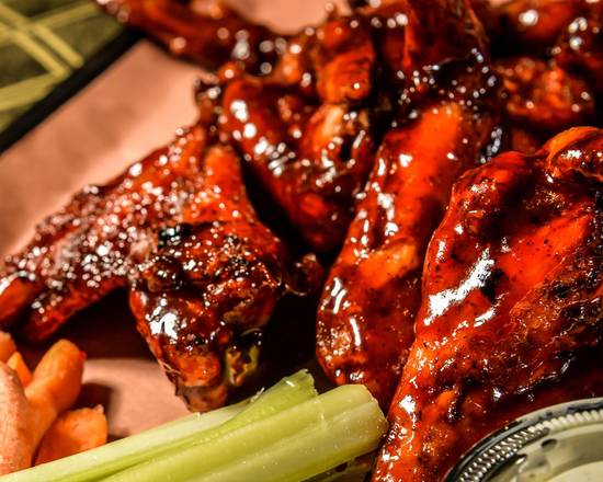 Order 5 Pcs Wings food online from The Smoke Pit store, Monroe on bringmethat.com