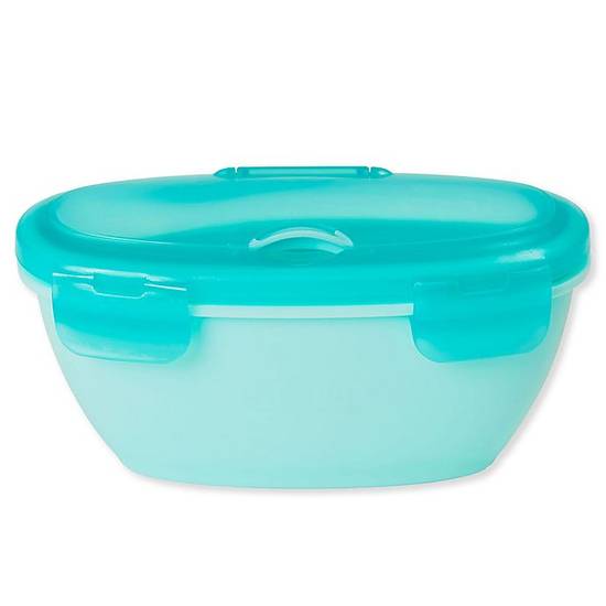 Order SKIP*HOP® 2-Piece Easy-Serve Travel Bowl and Spoon Set in Teal food online from Bed Bath & Beyond store, Lancaster on bringmethat.com