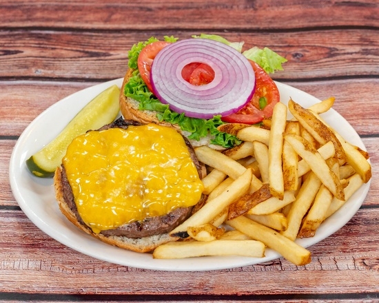 Order BURGER food online from Half Day Cafe store, Kentfield on bringmethat.com