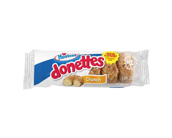 Order Hostess Donettes Crunch 6ct food online from Rocket store, Littleton on bringmethat.com