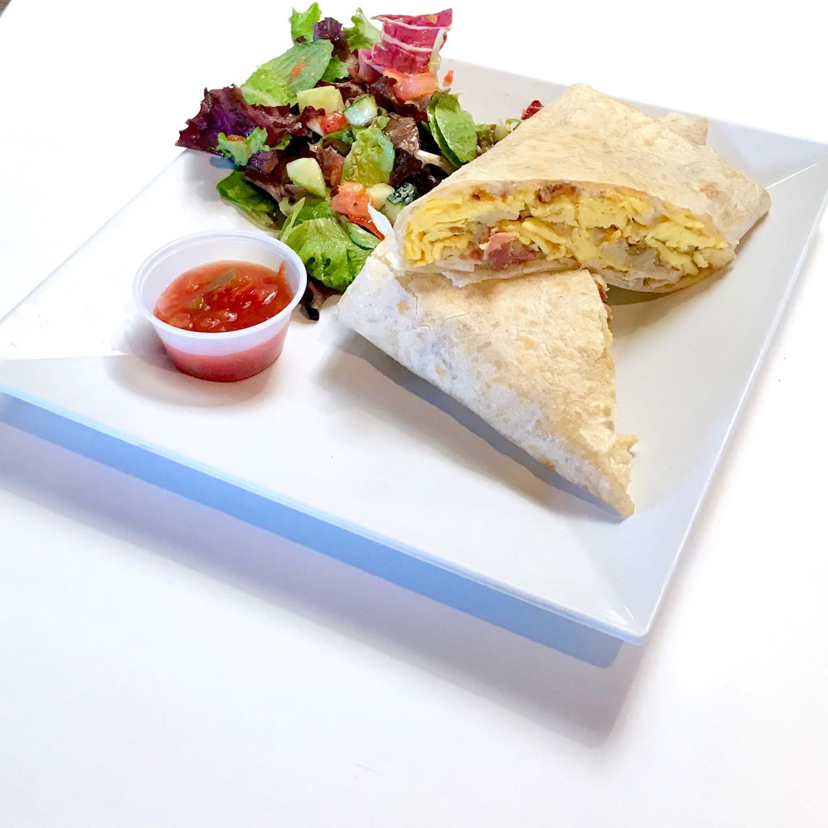 Order Breakfast Burrito food online from Crave Cafe store, Pasadena on bringmethat.com
