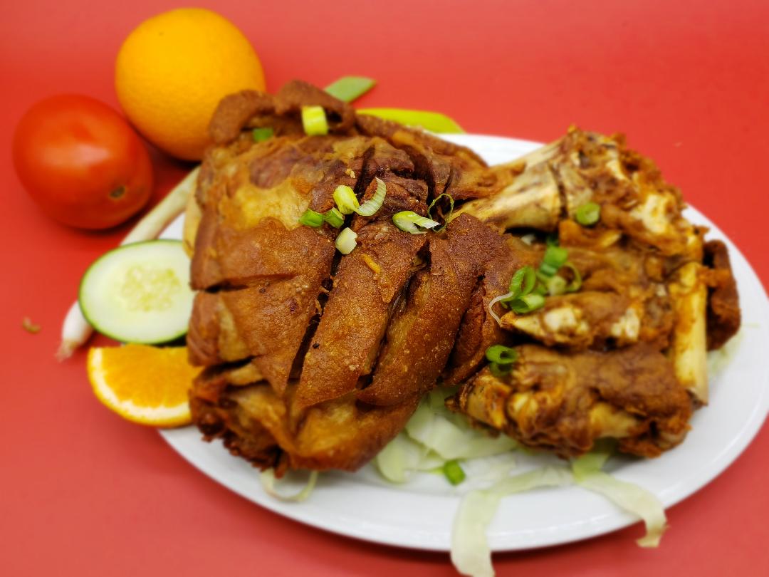 Order XL Crispy Pata food online from Bamboo Bistro store, Los Angeles on bringmethat.com
