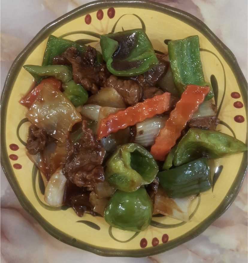 Order 67. Pepper Steak with Onions food online from New Jin Xin store, Brooklyn on bringmethat.com