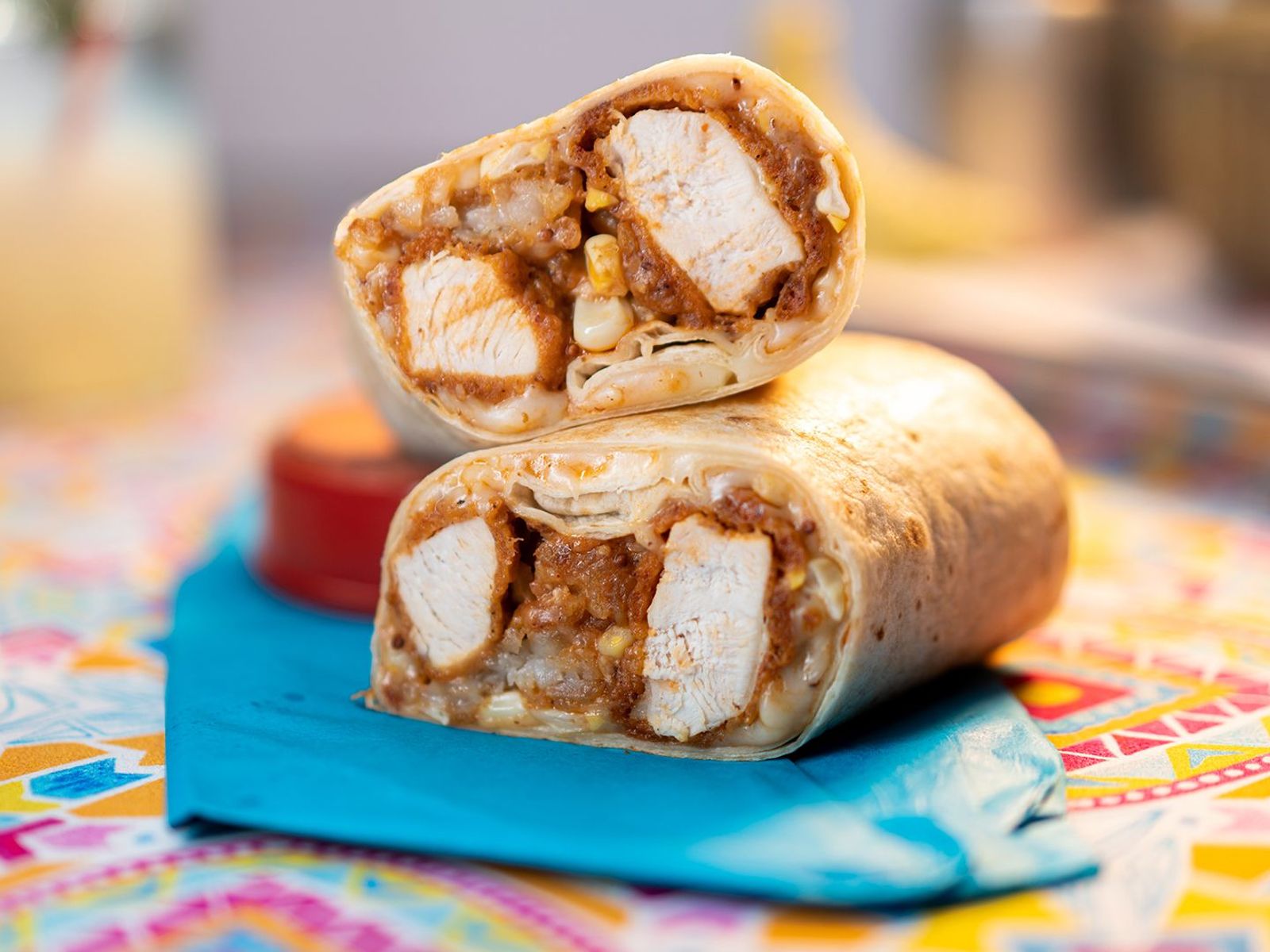 Order The Country Boy Burrito - Fried Chicken food online from Chucks Chicken & Waffles store, Burbank on bringmethat.com