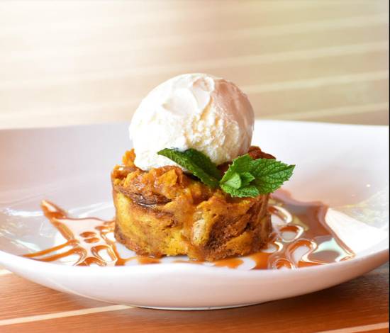 Order Pumpkin Bread Pudding food online from The Boathouse at Short Pump store, Richmond on bringmethat.com