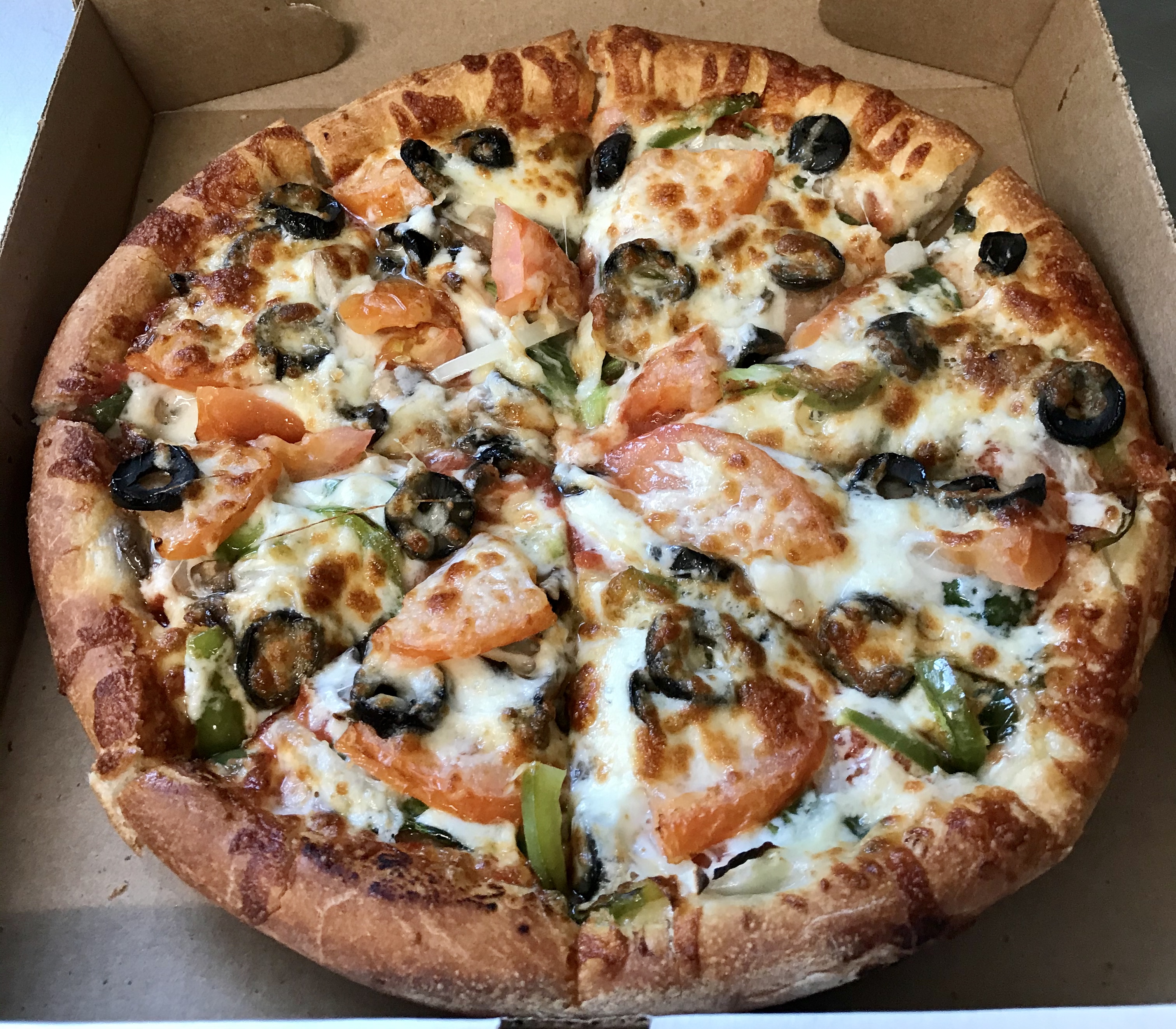 Order Vegetarian Specialty Pizza food online from Baco's Pizza store, Enfield on bringmethat.com