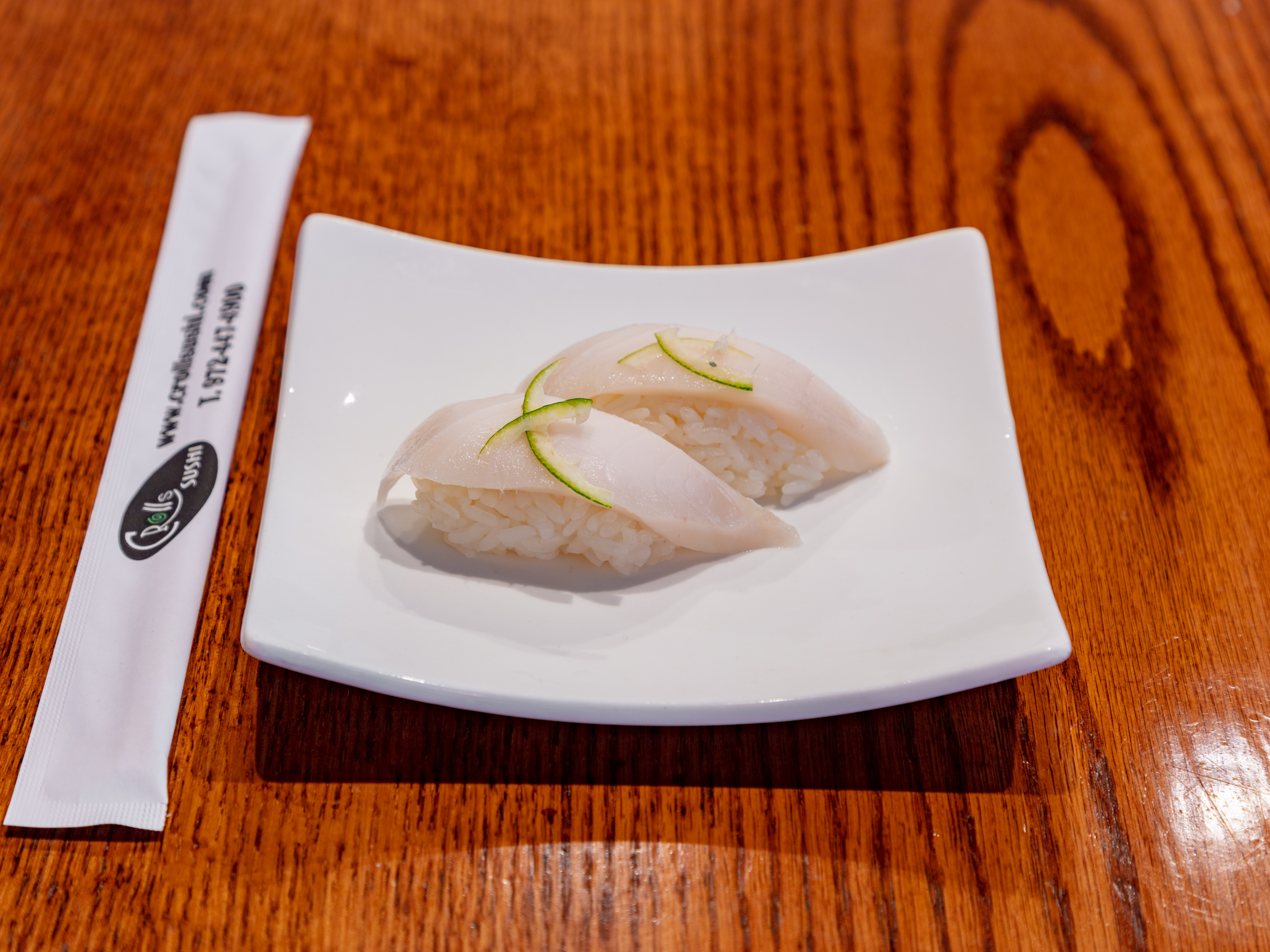 Order Escolar (White Tuna) food online from C Rolls Sushi store, Dallas on bringmethat.com