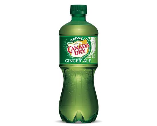 Order Canada Dry Ginger Ale 20oz Bottle food online from Rocket store, Inglewood on bringmethat.com