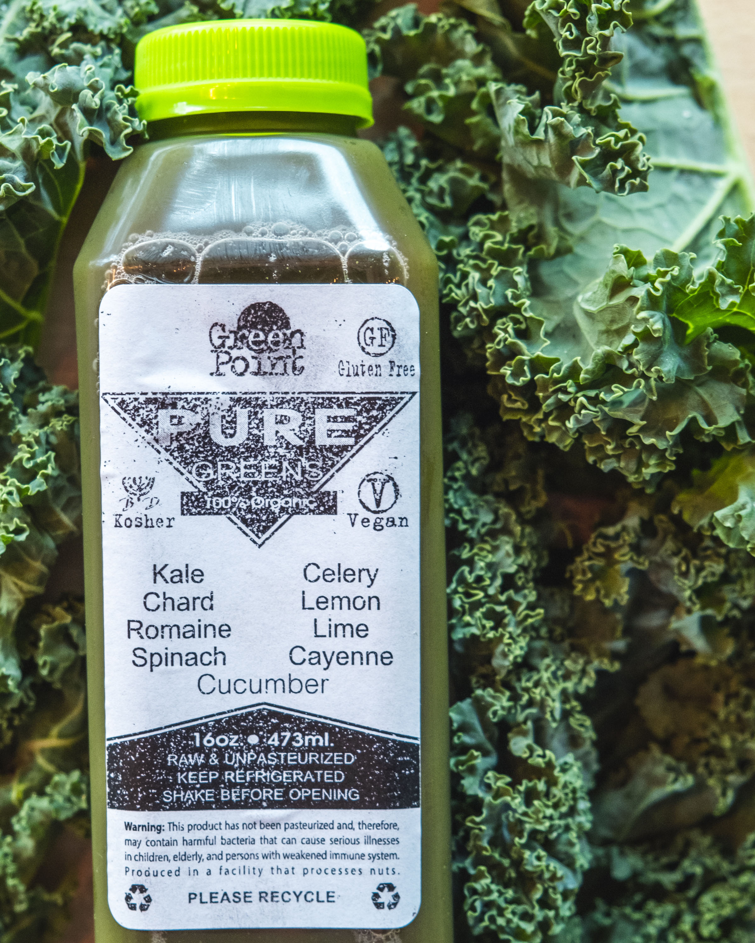 Order Pure Greens food online from Green Point Juicery store, Morristown on bringmethat.com