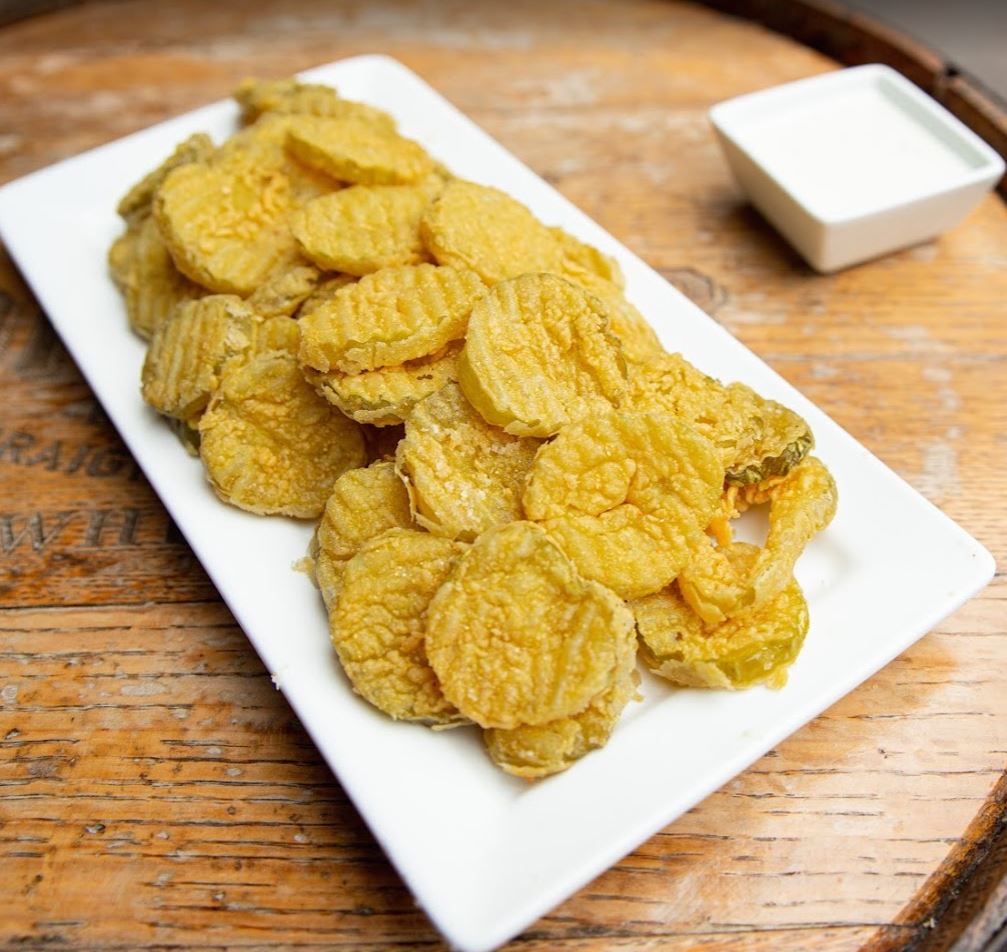 Order Fried Pickles food online from Knotty Barrel store, San Diego on bringmethat.com