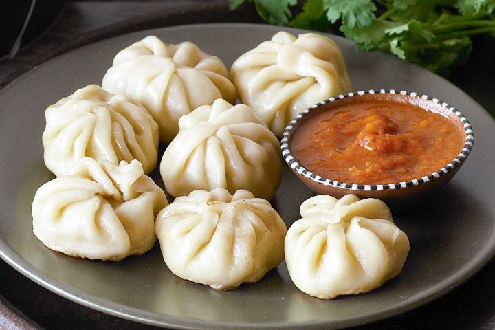 Order Vegetable momo  food online from Royal Spice store, Linthicum Heights on bringmethat.com