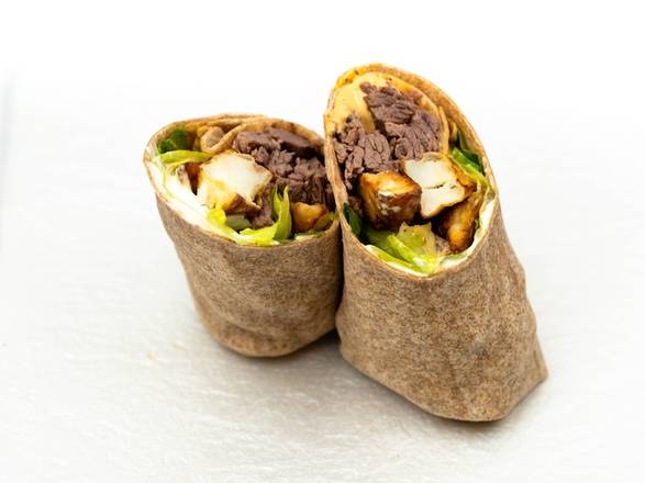 Order MEAT & TATERZ WRAP food online from Clean Eatz store, Newport on bringmethat.com