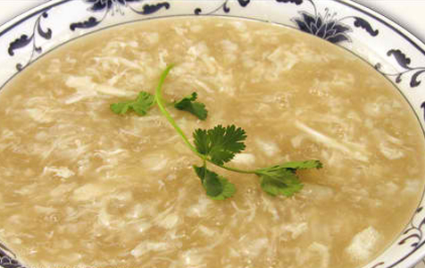 Order Crab Meat Asparagus Soup for 2 food online from Authentic Chinese store, San Antonio on bringmethat.com