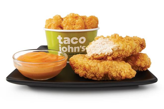 Order Fried Chicken and Potato Olés® Snacker food online from Taco John store, Cheyenne on bringmethat.com