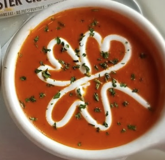Order Tomato Soup - Cup food online from Mo Irish Pub store, College Station on bringmethat.com