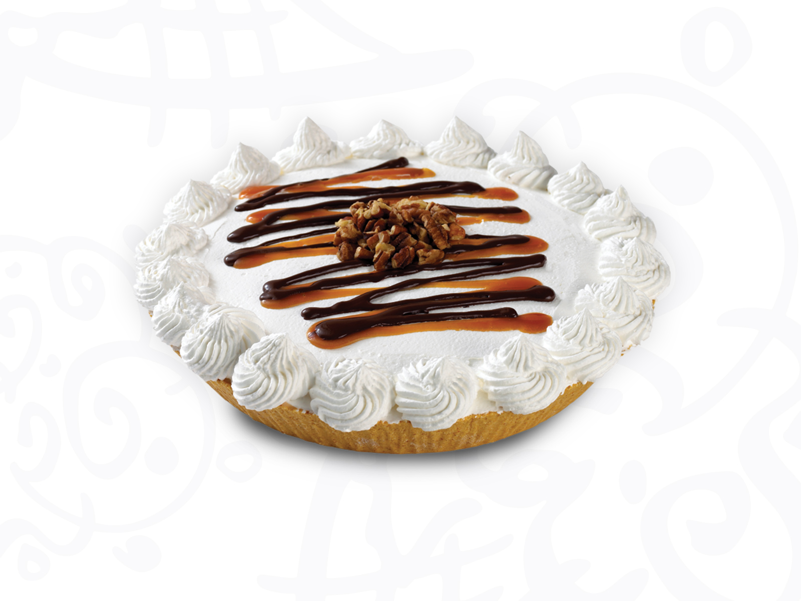 Order CARAMEL TURTLE TREAT PIE™ food online from Cold Stone Otsego store, Otsego on bringmethat.com